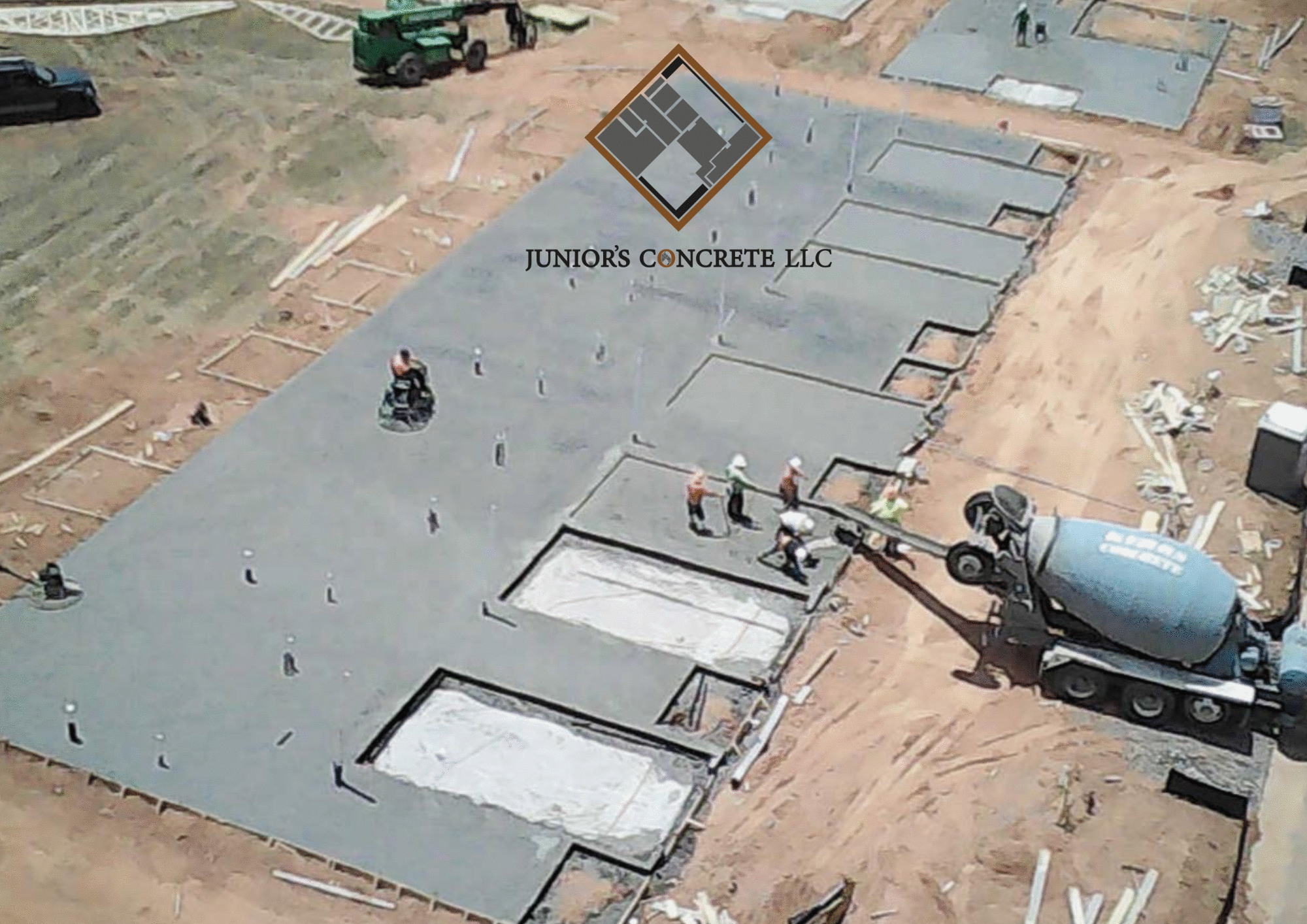 Juniors Concrete LLC,Concord Nc,Sidewalk,Driveway,Slabs,Footer,Stamp Concrete,Retaining Wall,Pavers,Grading (1)