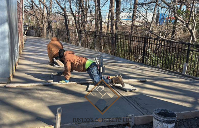 Juniors Concrete LLC,Concord Nc,Sidewalk,Driveway,Slabs,Footer,Stamp Concrete,Retaining Wall,Pavers,Grading (5)